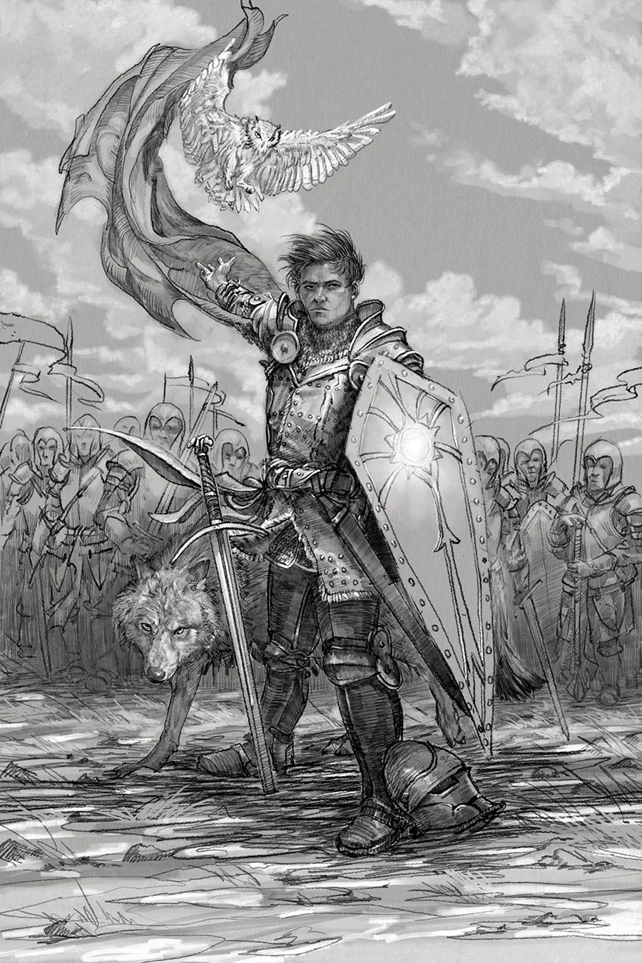 Queen of Sorcery Limited Edition Portfolio — Allen Morris Illustration